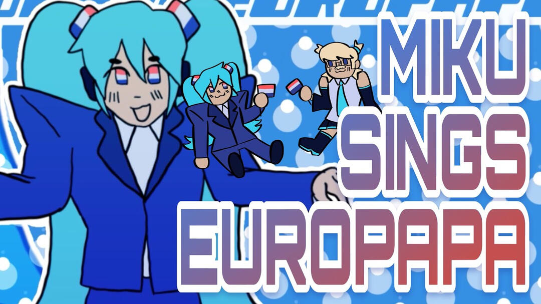 Miku Sings Europapa | Animation, Motion Design