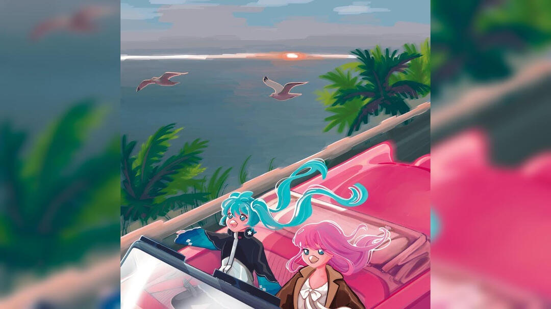 Never Ending Daydream | Motion Design, Illustration, Lyrics