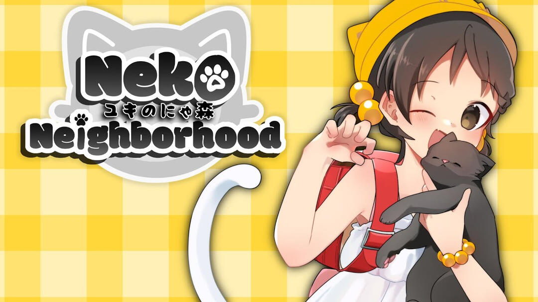 Neko Neighborhood | Character Design, Key Art, Logo Design