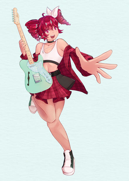 Character Design / Key Art for the Machine Love Remix Medley