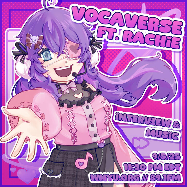 For Rachie&#39;s Episode on VOCAVERSE